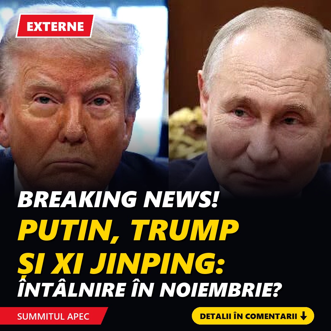 Putin, Trump și Xi Jinping, întâlnire în trei în noiembrie? Ce a confirmat Kremlinul despre summitul din China