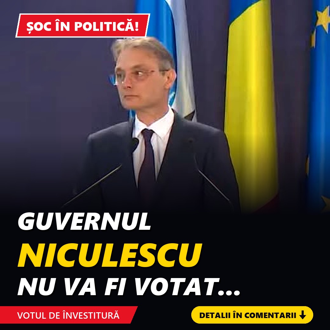 Șoc în politică: USR nu va vota Guvernul Niculescu. Fritz: „Un guvern condus de la sediul PSD”